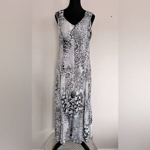 Papa Vancouver Flowy Flared Midi Dress